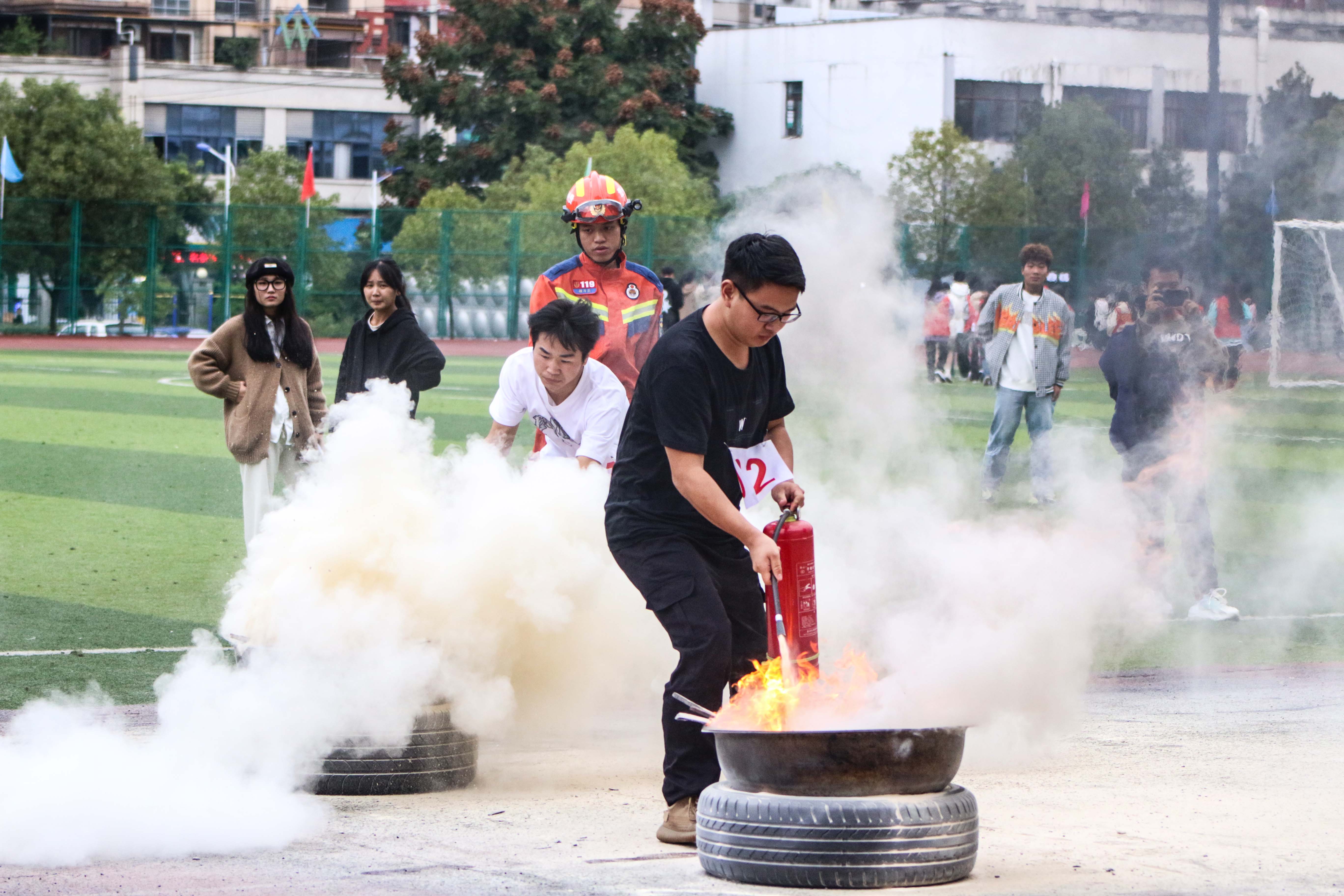 2023年德江县消防宣传月活动启动仪式暨第二届大学生消防技能运动会在bet356官网在线app2023举行(图18)